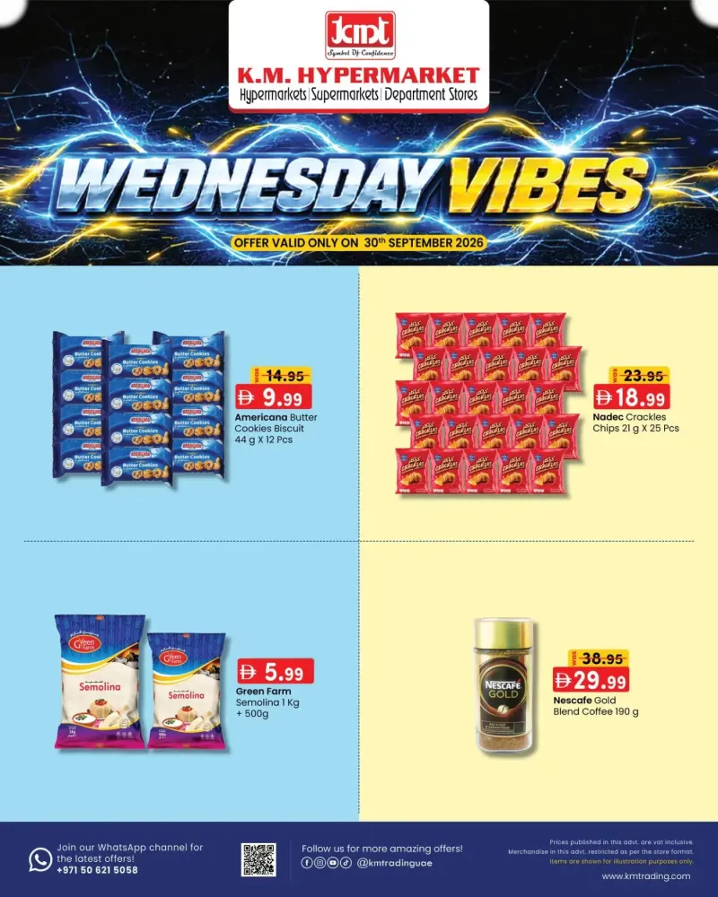 K.M. TRADING weekly ad Sep 30 – Oct 1, 2026 – page 1