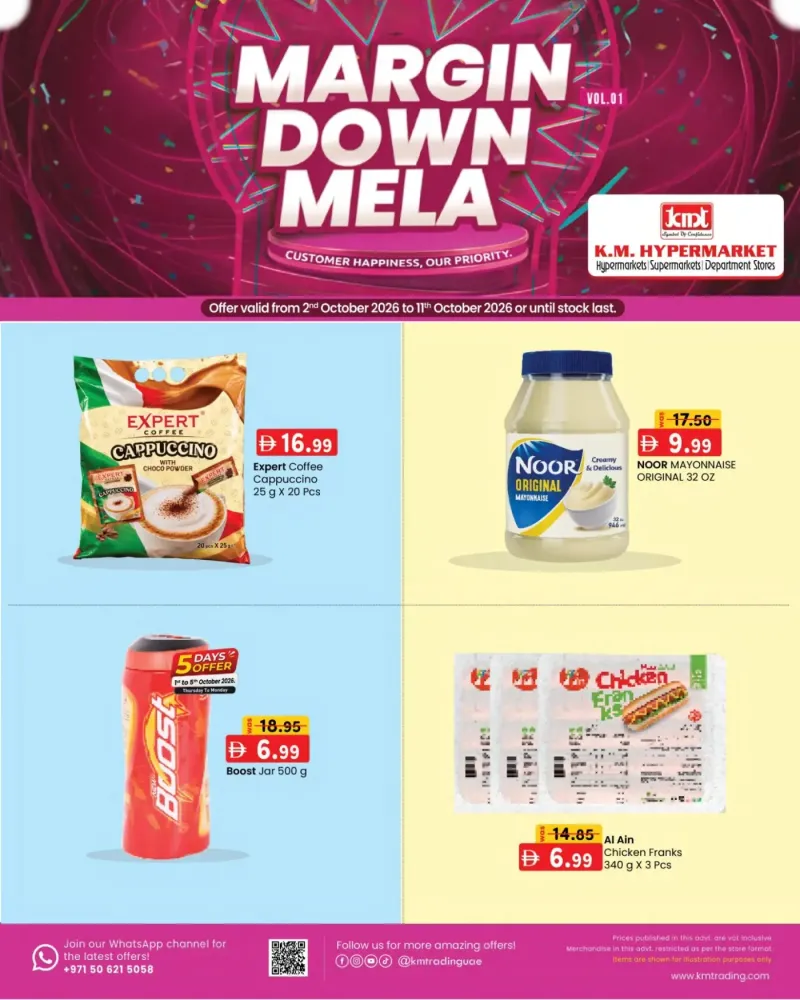 K.M. TRADING weekly ad Oct 2 – Oct 12, 2026 – page 1