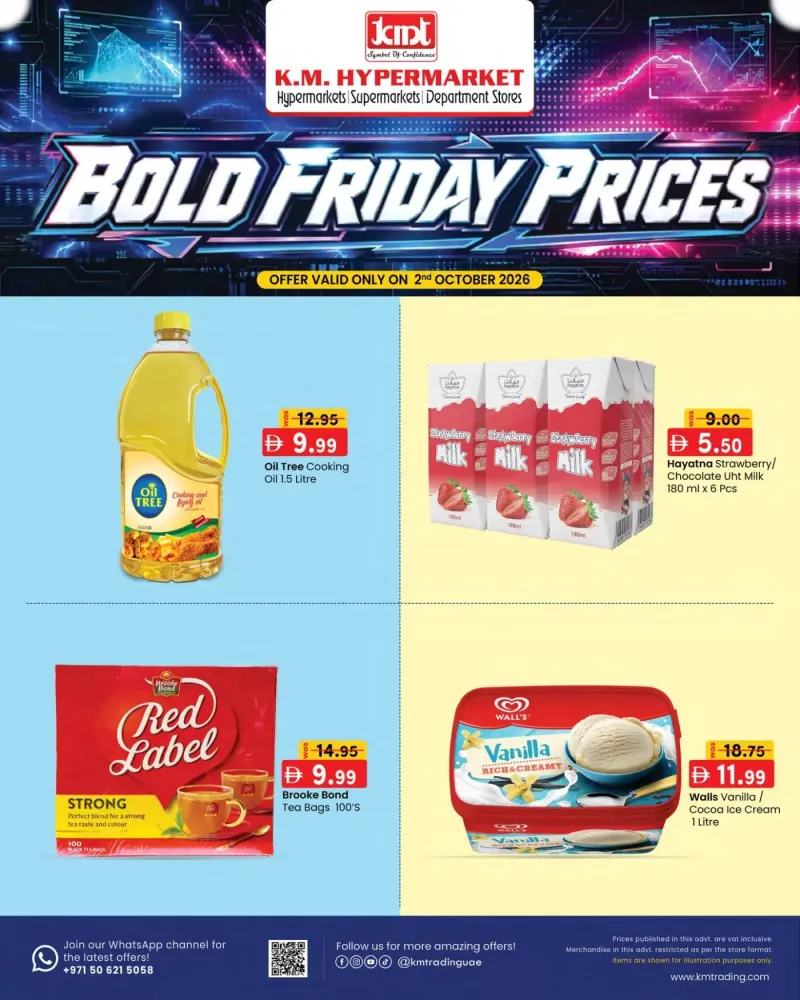 K.M. TRADING weekly ad Oct 2 – Oct 3, 2026 – page 1