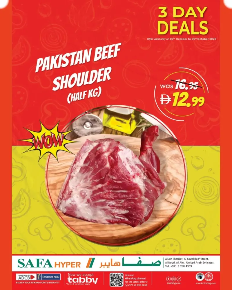 K.M. TRADING weekly ad Oct 3 – Oct 6, 2026 – page 1