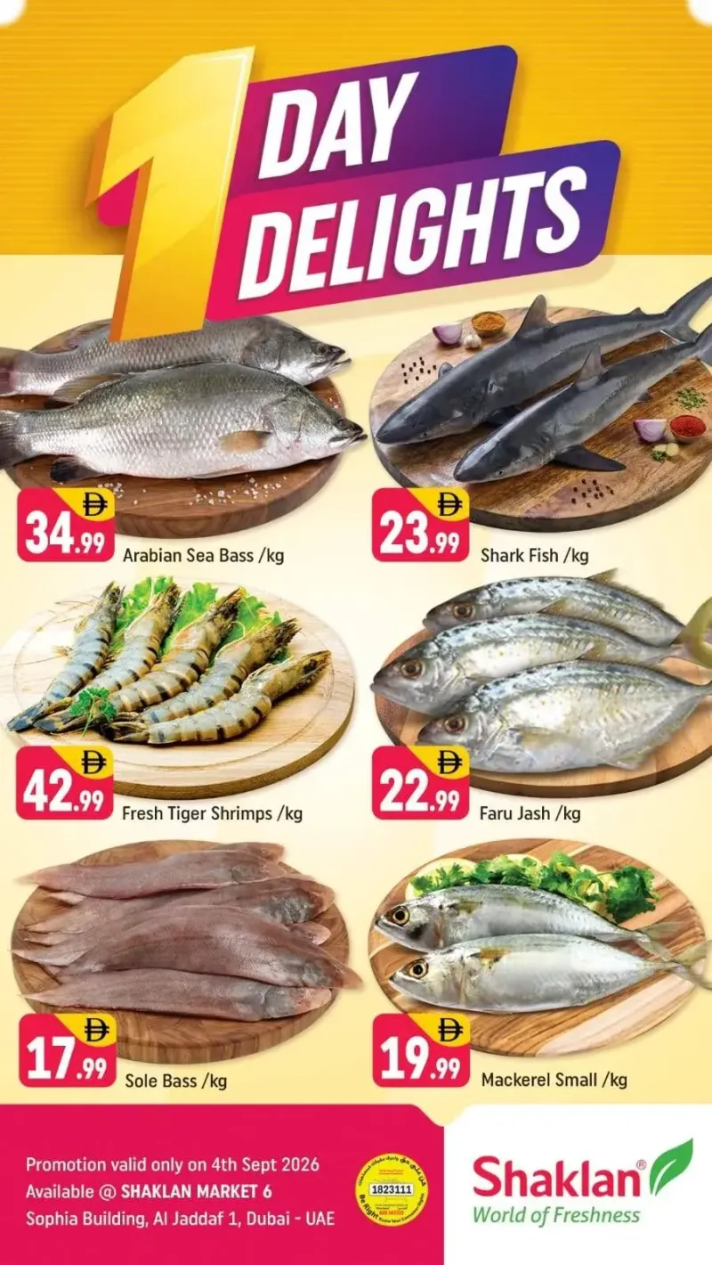 Shaklan weekly ad Sep 4 – Sep 5, 2026 – page 1