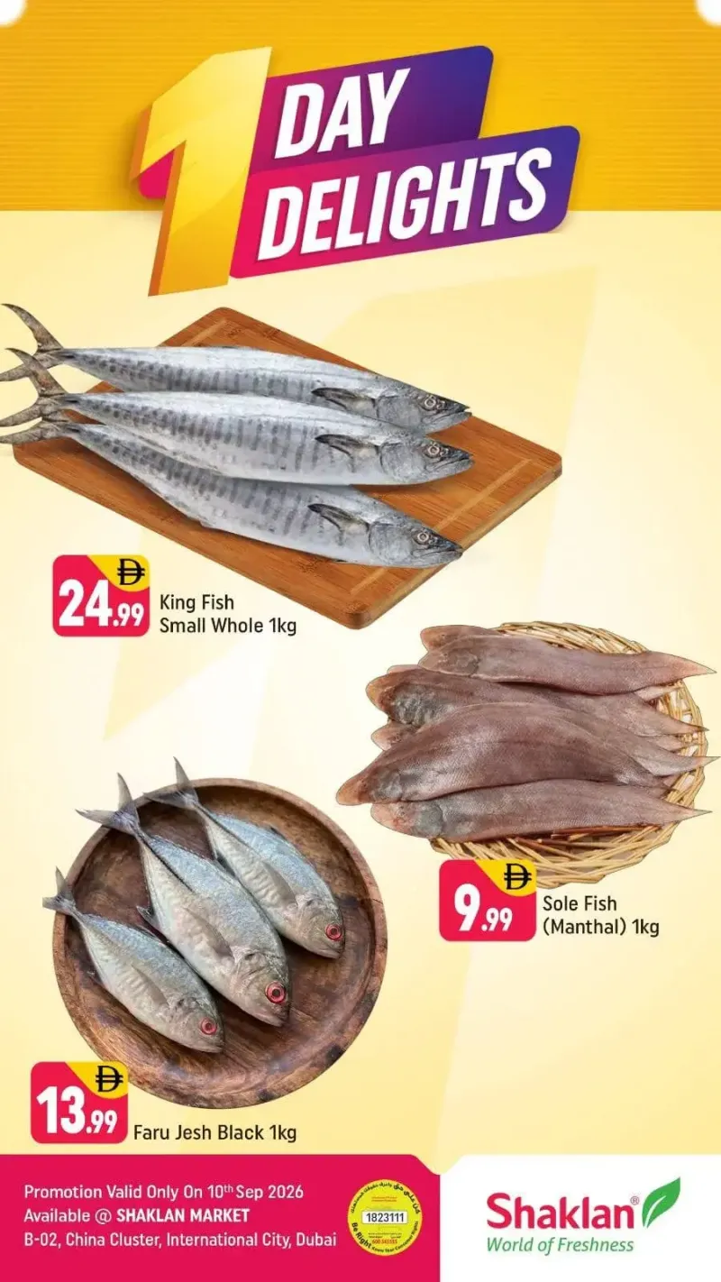 Shaklan weekly ad Sep 10 – Sep 11, 2026 – page 1