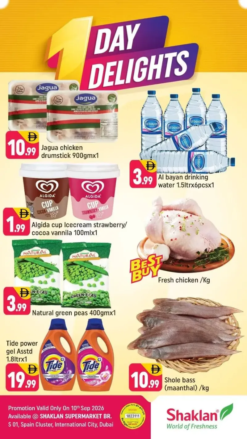 Shaklan weekly ad Sep 10 – Sep 11, 2026 – page 1