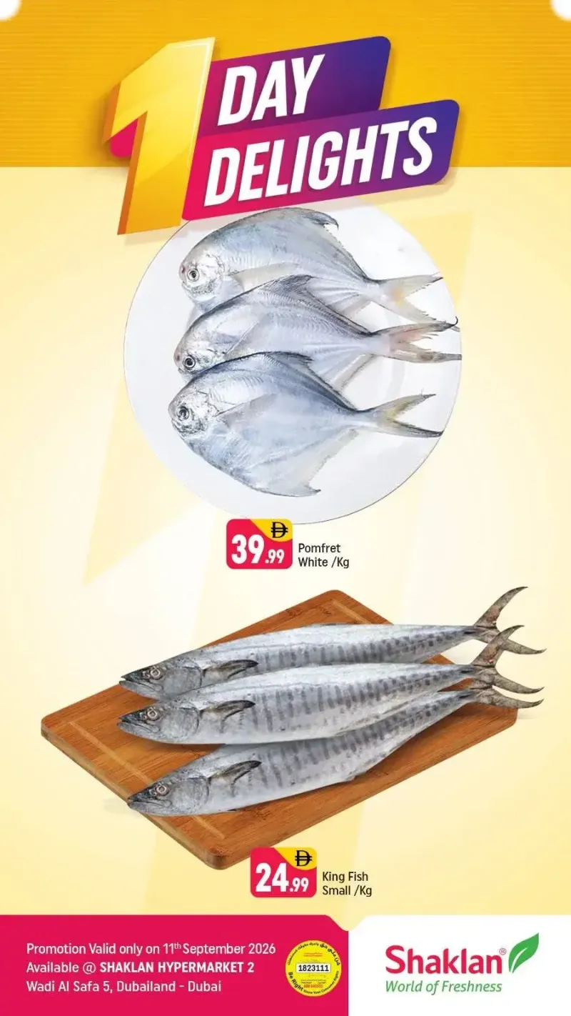 Shaklan weekly ad Sep 11 – Sep 12, 2026 – page 1