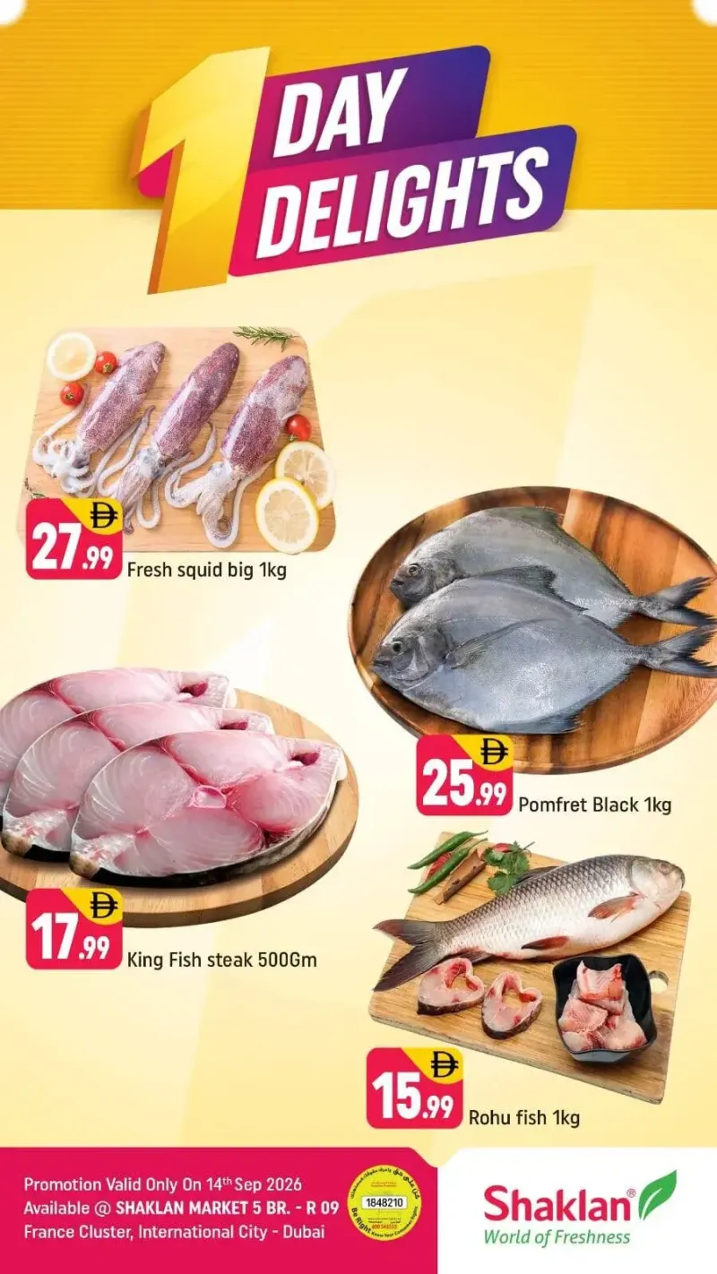 Shaklan weekly ad Sep 14 – Sep 15, 2026 – page 1