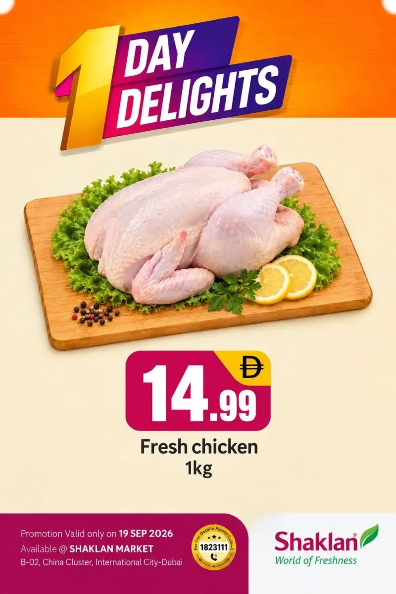 Shaklan weekly ad Sep 19 – Sep 20, 2026 – page 1
