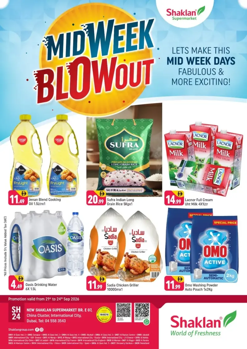 Shaklan weekly ad Sep 21 – Sep 25, 2026 – page 1