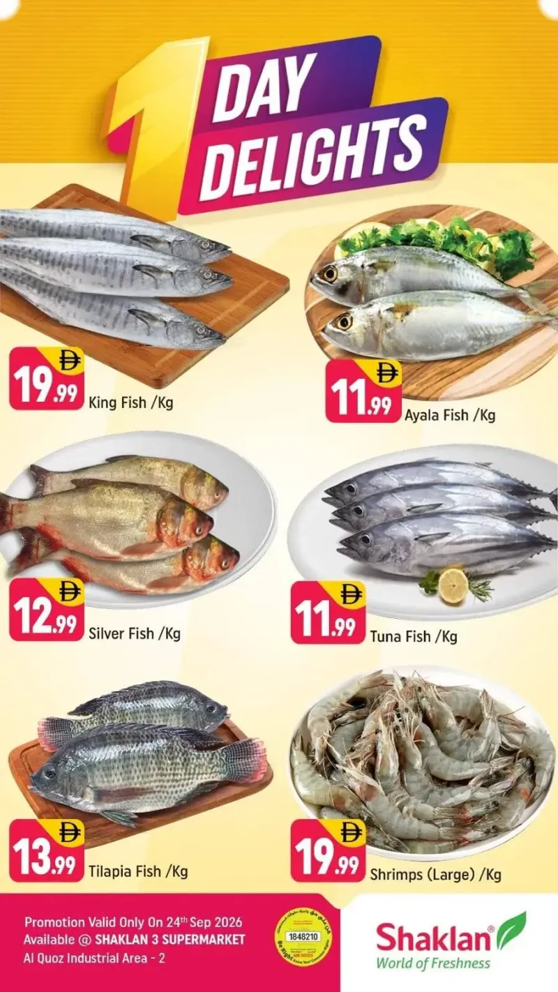 Shaklan weekly ad Sep 24 – Sep 25, 2026 – page 1
