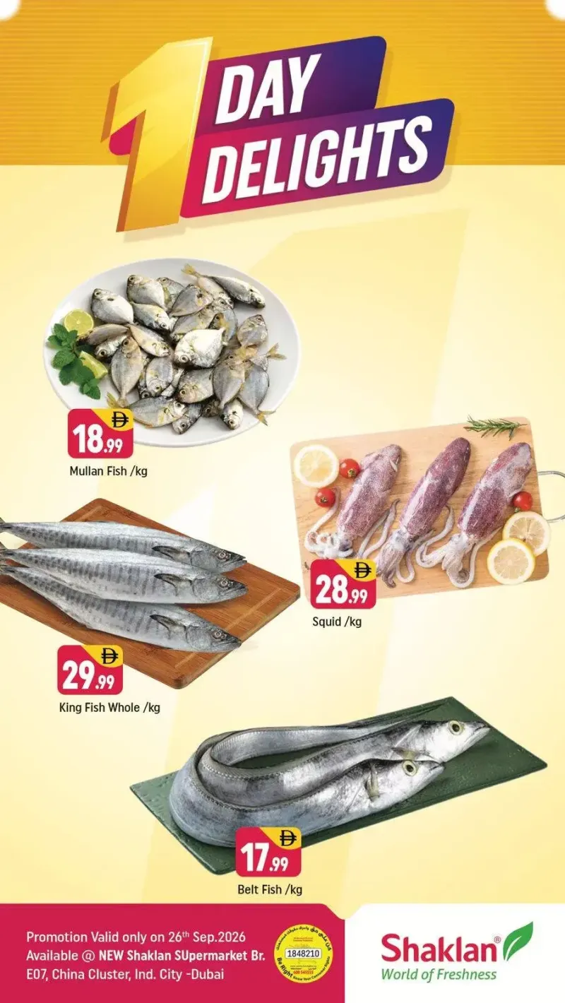 Shaklan weekly ad Sep 26 – Sep 27, 2026 – page 1