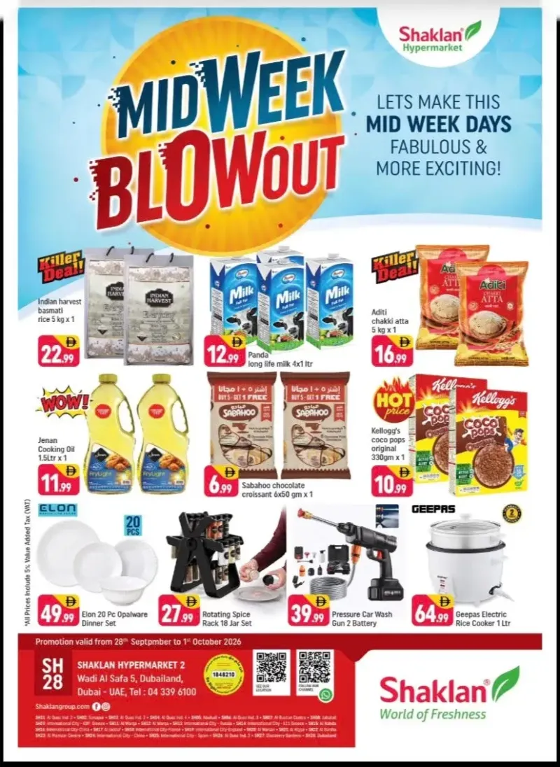 Shaklan weekly ad Sep 28 – Oct 2, 2026 – page 1