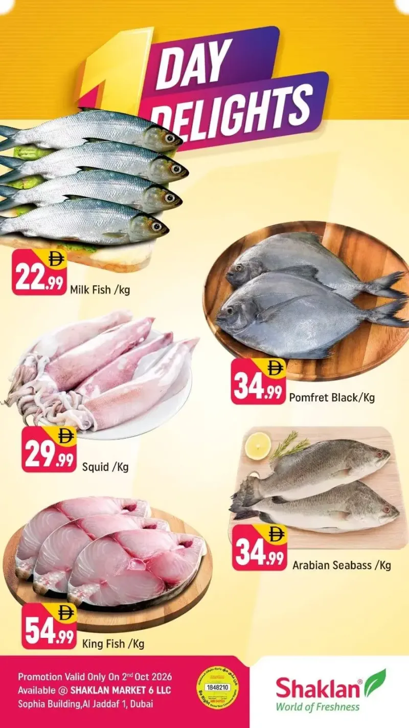 Shaklan weekly ad Oct 2 – Oct 3, 2026 – page 1