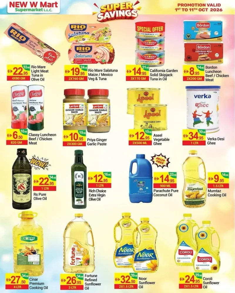 New W Mart weekly ad Oct 1 – Oct 12, 2026 – page 10