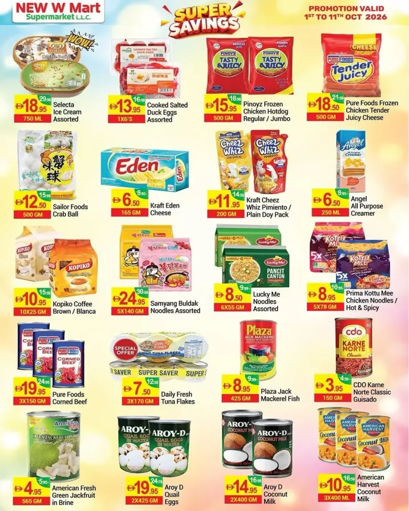 New W Mart weekly ad Oct 1 – Oct 12, 2026 – page 12