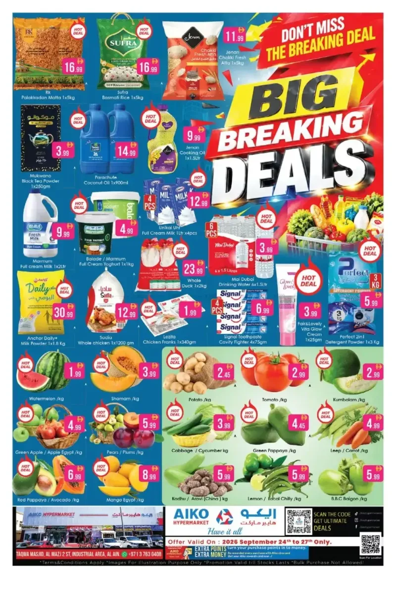 Aiko Hypermarket weekly ad Sep 25 – Sep 28, 2026 – page 1