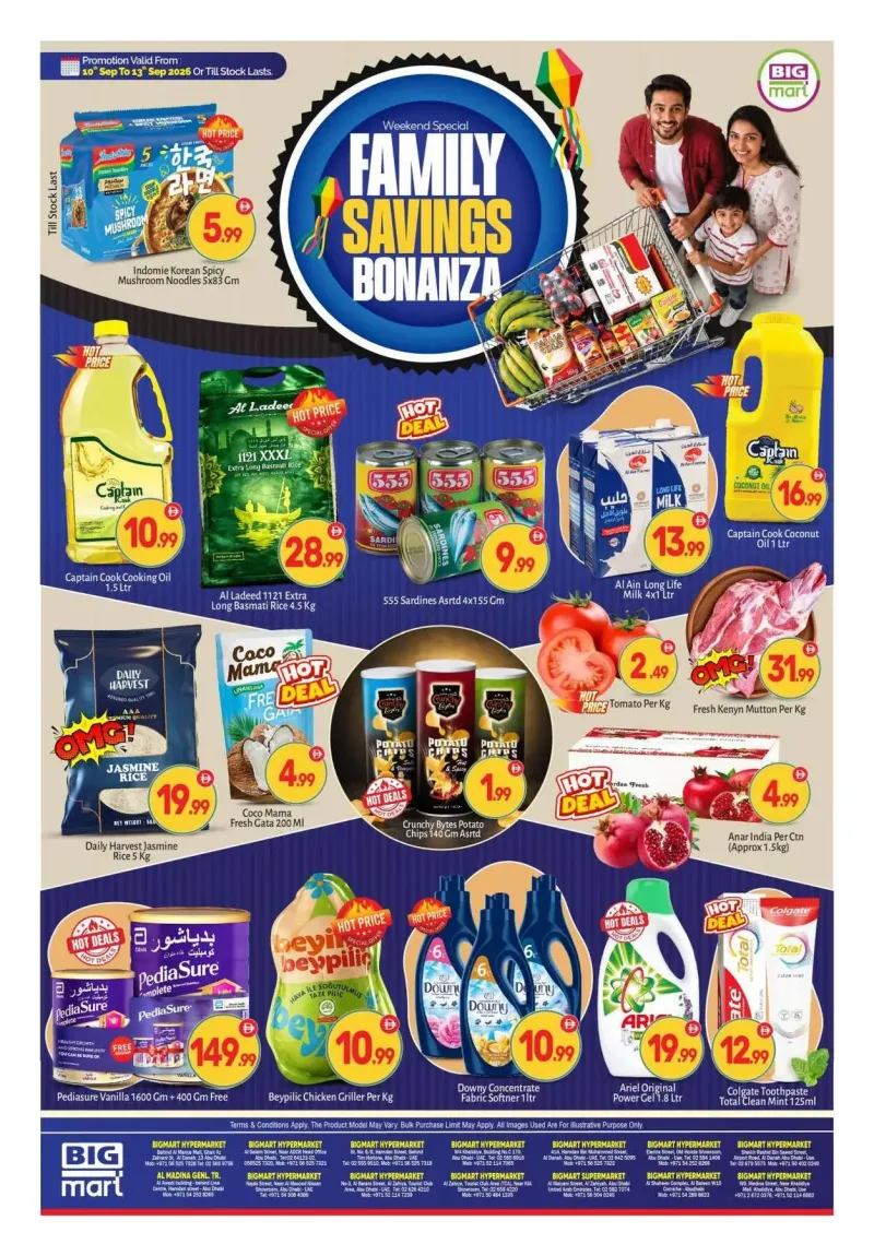 Bigmart weekly ad Sep 10 – Sep 14, 2026 – page 1