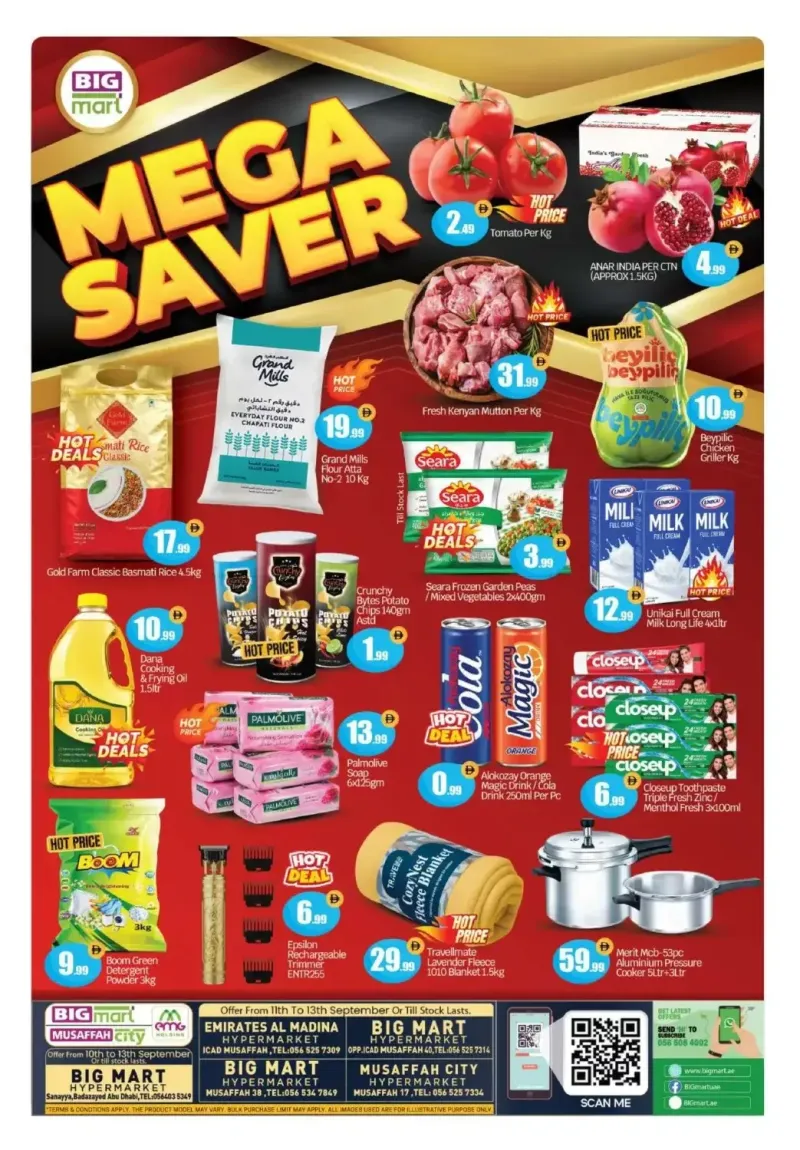 Bigmart weekly ad Sep 11 – Sep 14, 2026 – page 1