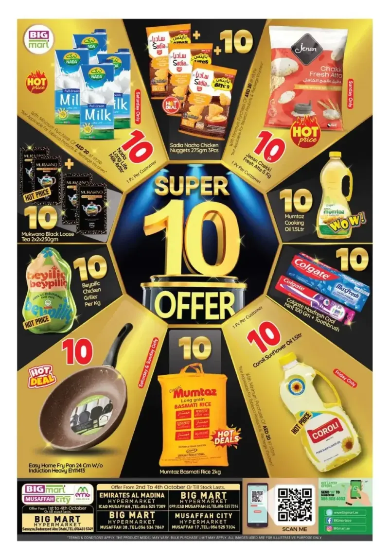 Bigmart weekly ad Oct 1 – Oct 5, 2026 – page 1