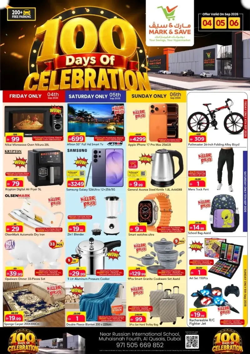 Mark & Save UAE weekly ad Sep 4 – Sep 7, 2026 – page 1