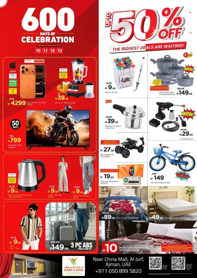 Mark & Save UAE weekly ad Sep 10 – Sep 14, 2026 – page 1
