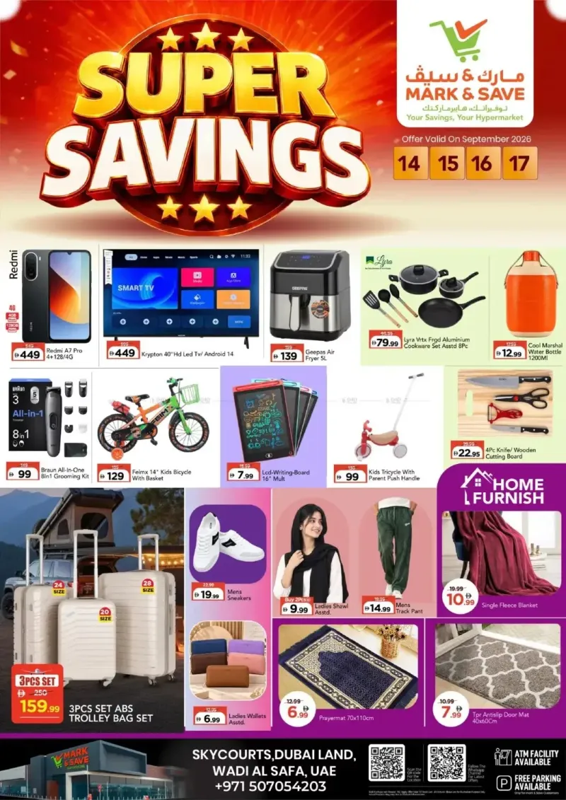 Mark & Save UAE weekly ad Sep 14 – Sep 18, 2026 – page 1