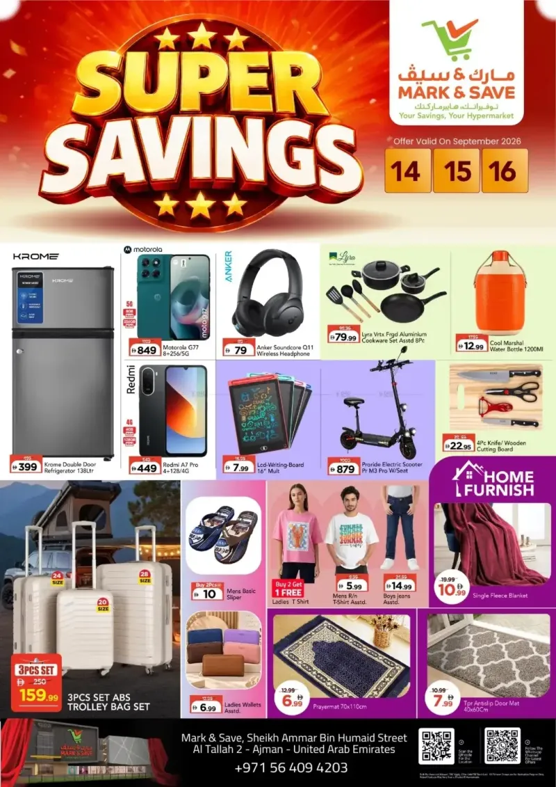 Mark & Save UAE weekly ad Sep 14 – Sep 17, 2026 – page 1