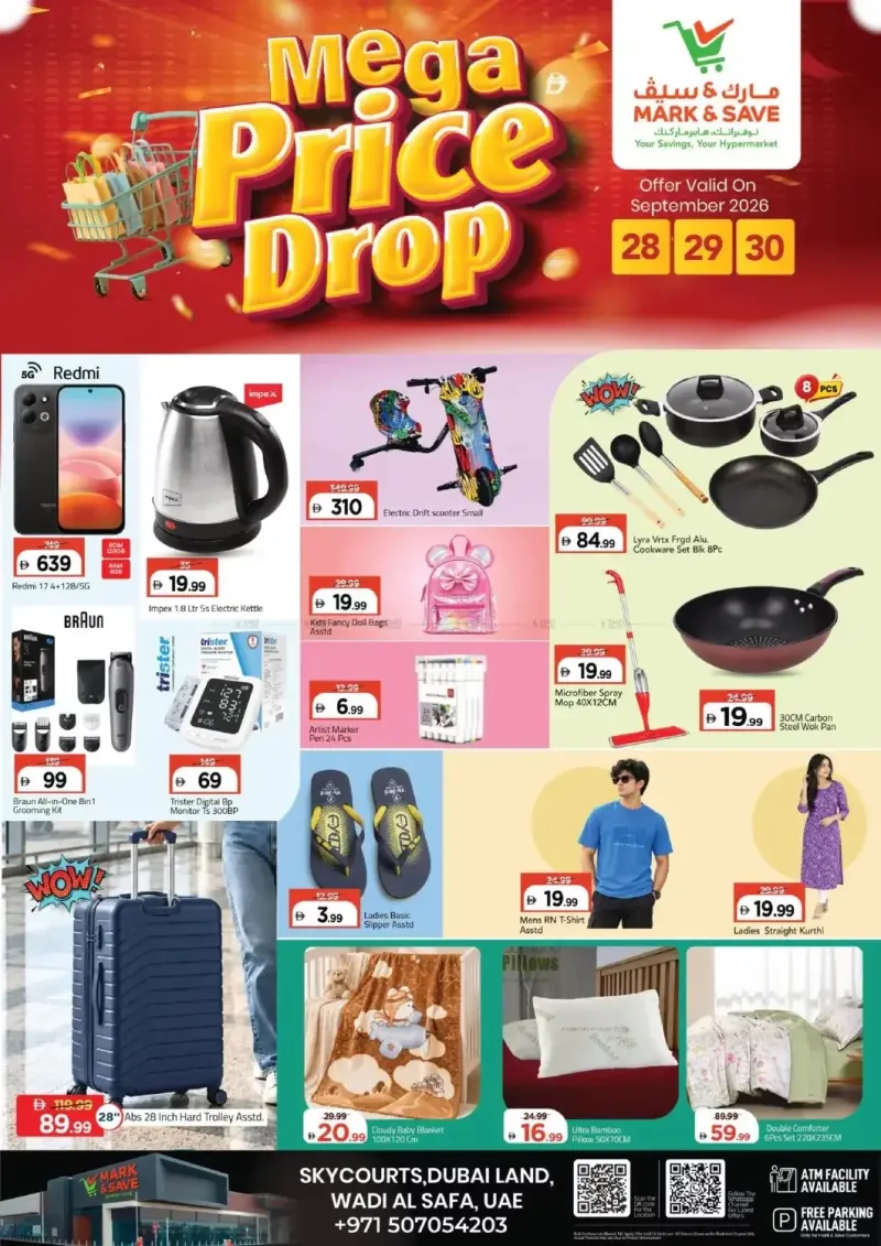 Mark & Save UAE weekly ad Sep 28 – Oct 1, 2026 – page 1