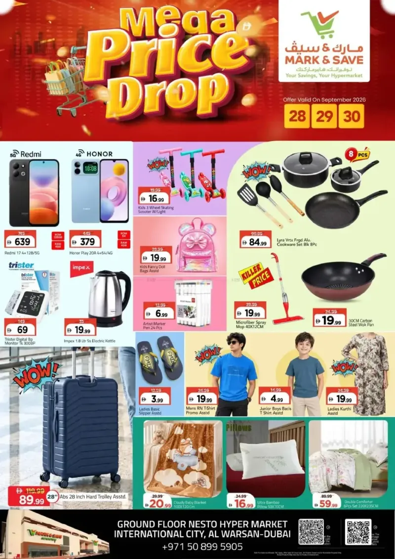Mark & Save UAE weekly ad Sep 28 – Oct 1, 2026 – page 1
