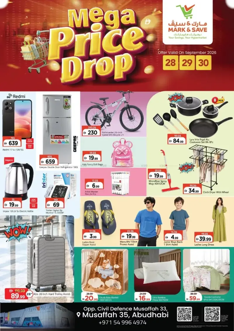 Mark & Save UAE weekly ad Sep 28 – Oct 1, 2026 – page 1