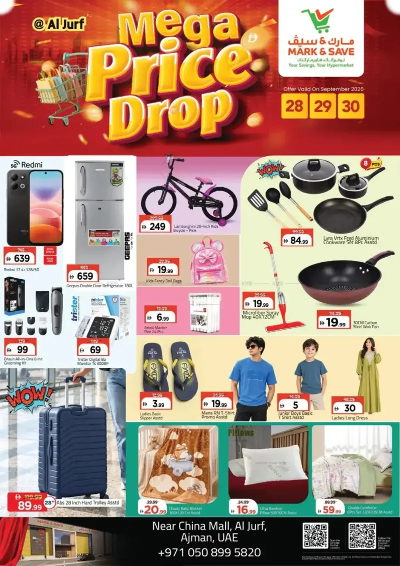 Mark & Save UAE weekly ad Sep 28 – Oct 1, 2026 – page 1