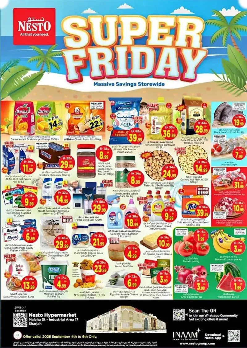 Nesto weekly ad Sep 4 – Sep 5, 2026 – page 1
