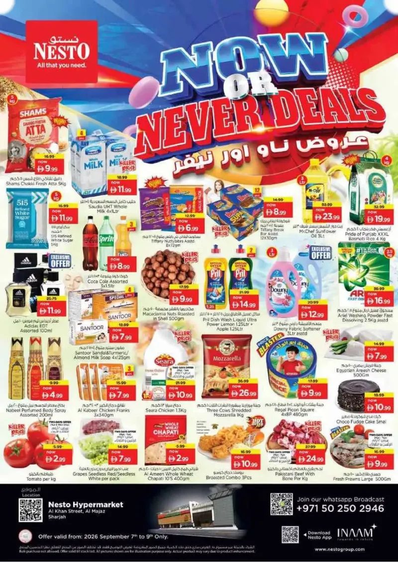 Nesto weekly ad Sep 7 – Sep 10, 2026 – page 1