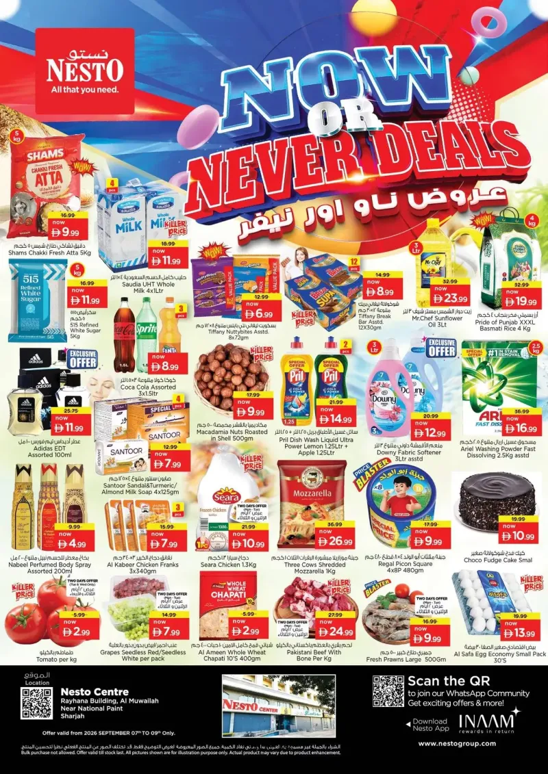 Nesto weekly ad Sep 7 – Sep 10, 2026 – page 1