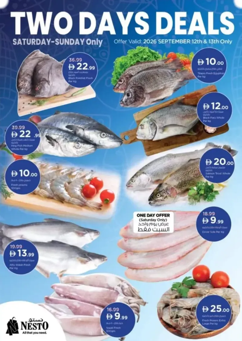 Nesto weekly ad Sep 13 – Sep 14, 2026 – page 1