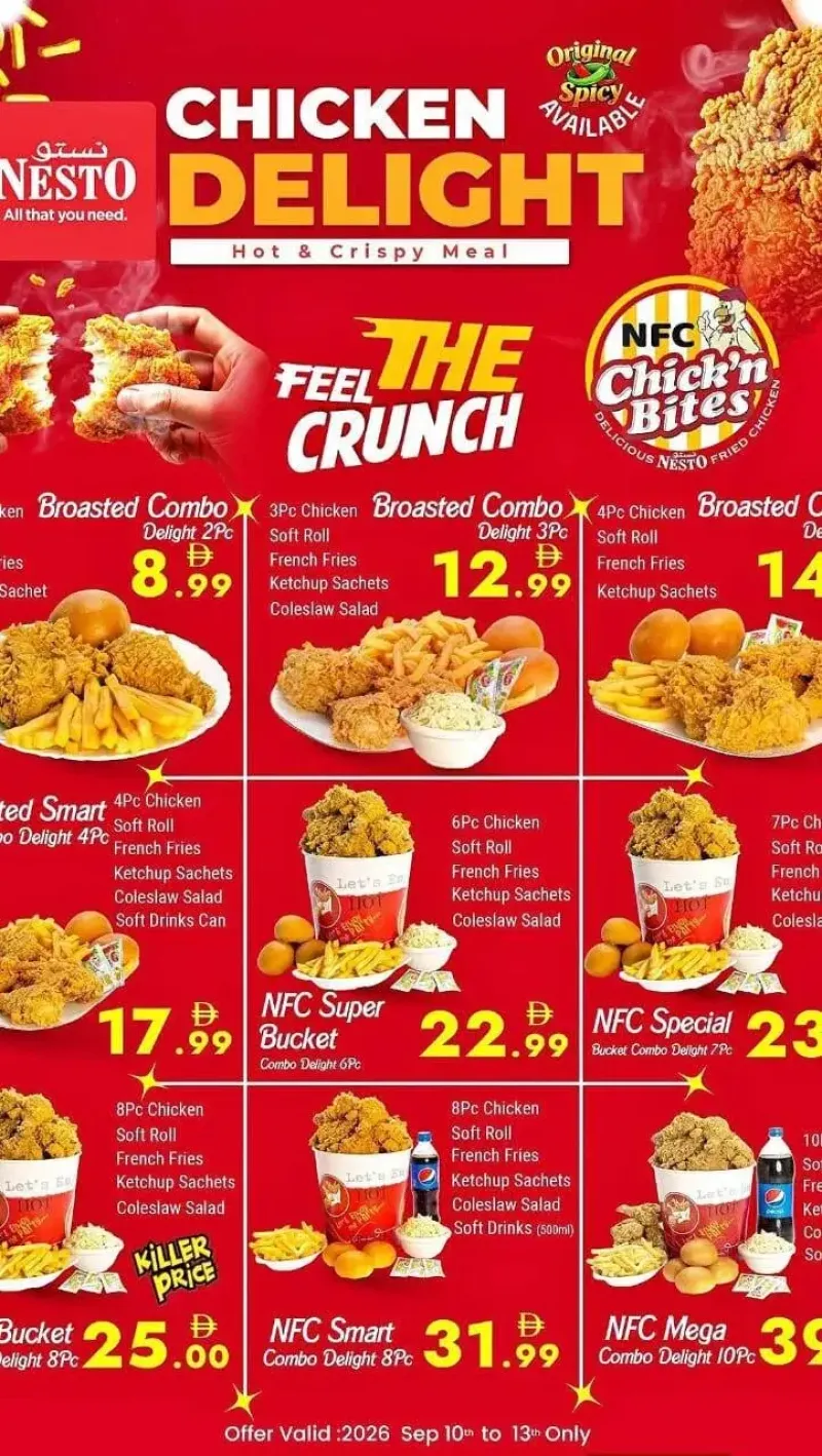 Nesto weekly ad Sep 13 – Sep 14, 2026 – page 1