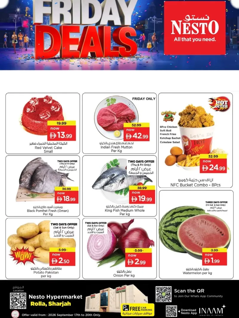 Nesto weekly ad Sep 18 – Sep 19, 2026 – page 1