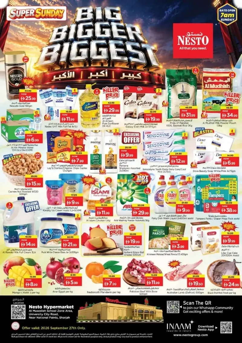 Nesto weekly ad Sep 27 – Sep 28, 2026 – page 1