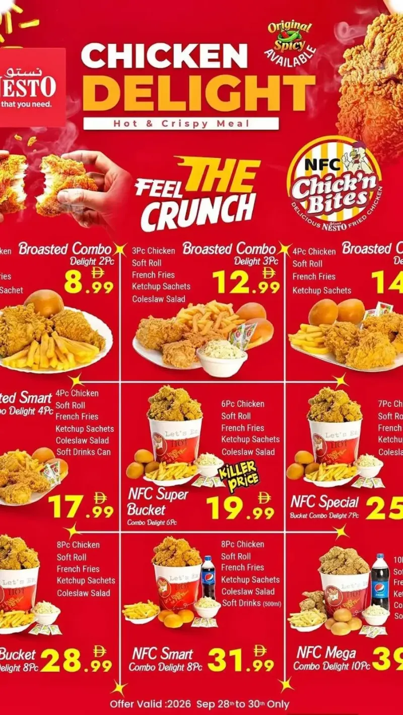 Nesto weekly ad Sep 29 – Oct 1, 2026 – page 1