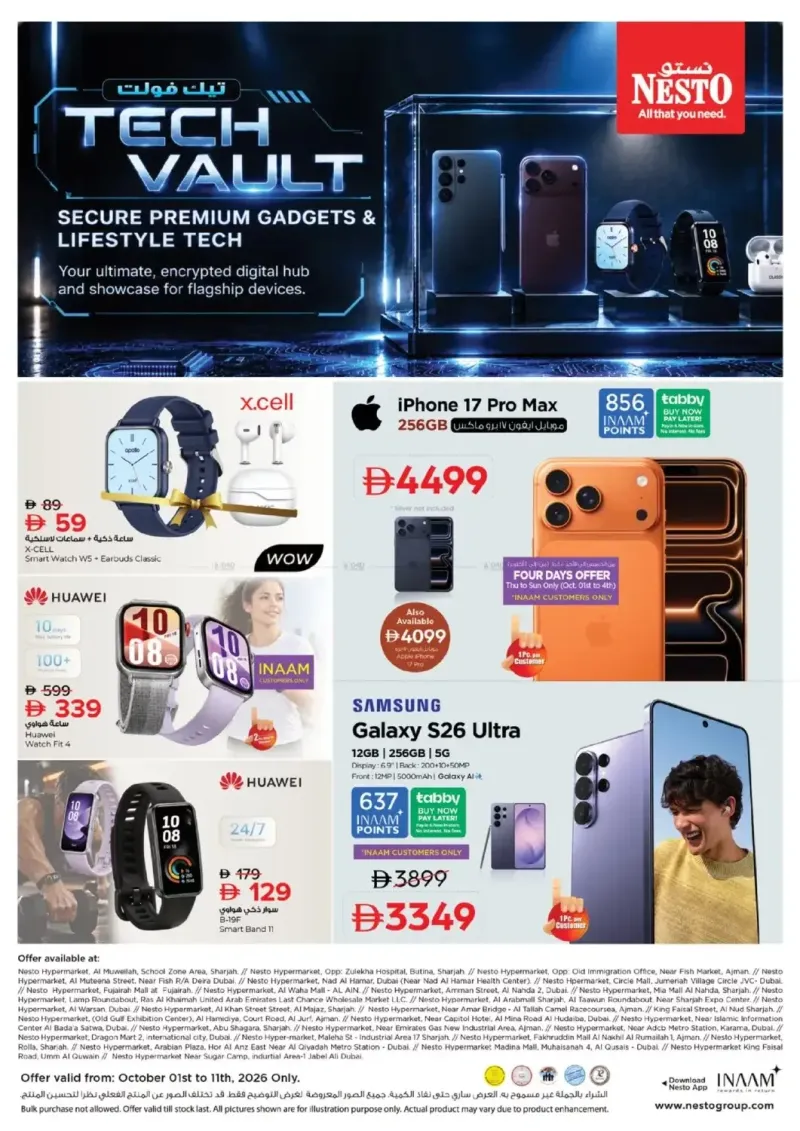 Nesto weekly ad Oct 1 – Oct 12, 2026 – page 1