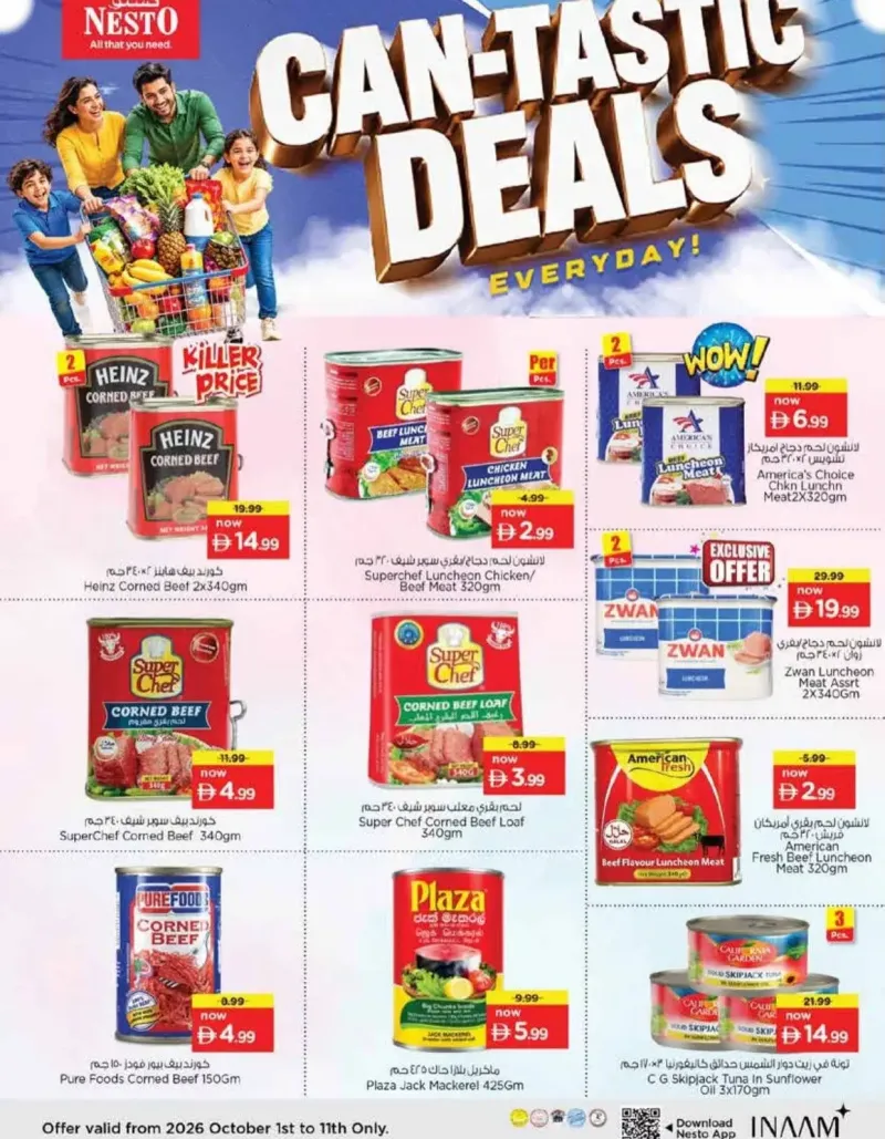 Nesto weekly ad Oct 1 – Oct 12, 2026 – page 1
