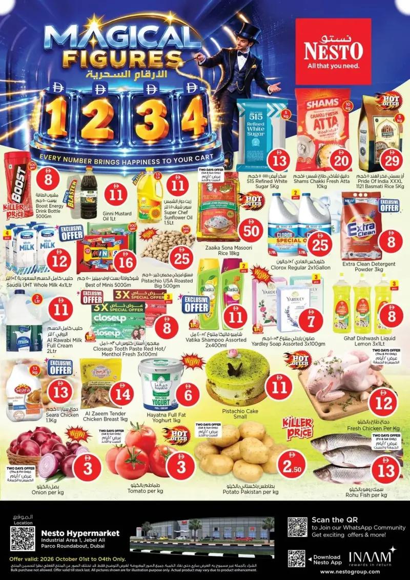 Nesto weekly ad Oct 1 – Oct 5, 2026 – page 1