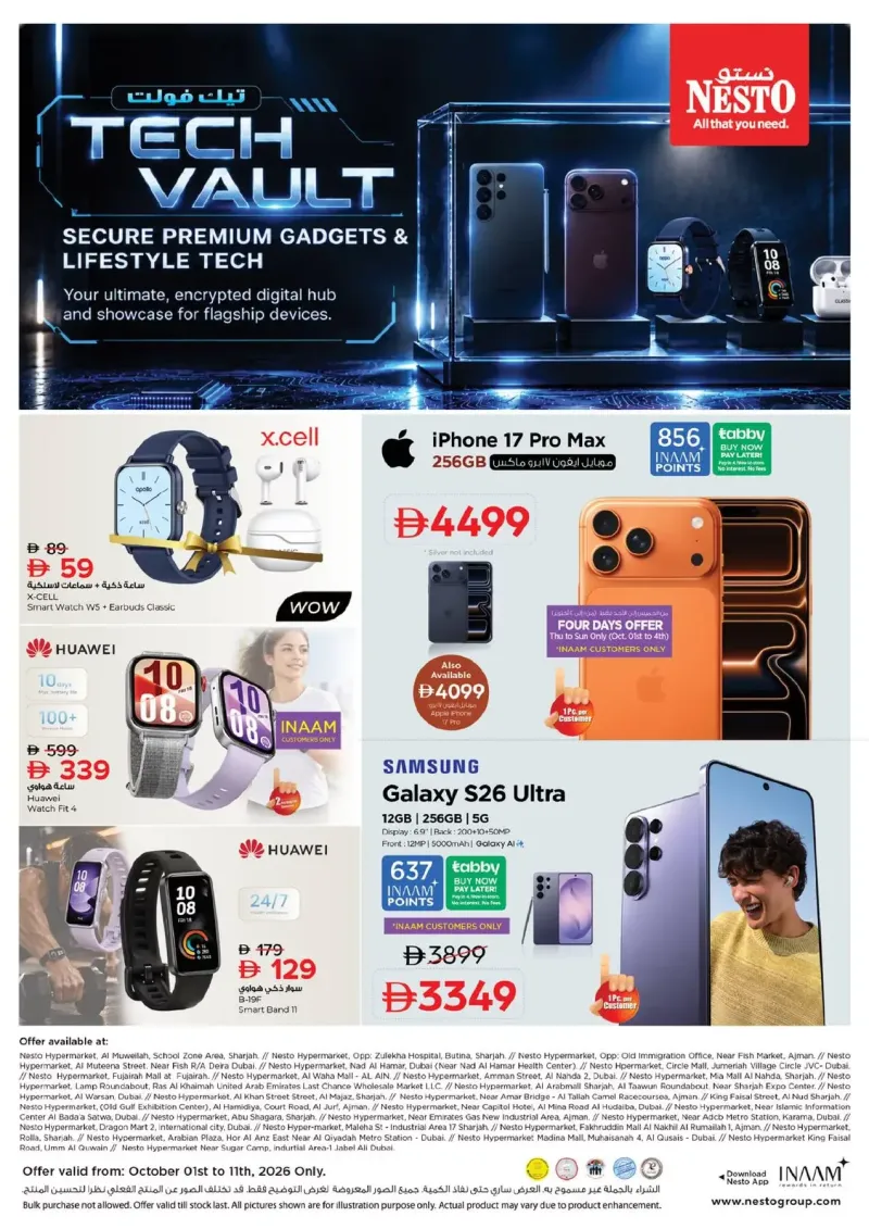 Nesto weekly ad Oct 1 – Oct 5, 2026 – page 1