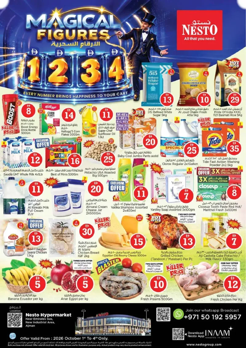 Nesto weekly ad Oct 1 – Oct 5, 2026 – page 1