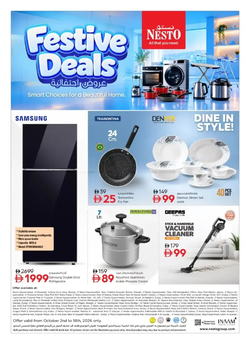 Nesto weekly ad Oct 2 – Oct 19, 2026 – page 1