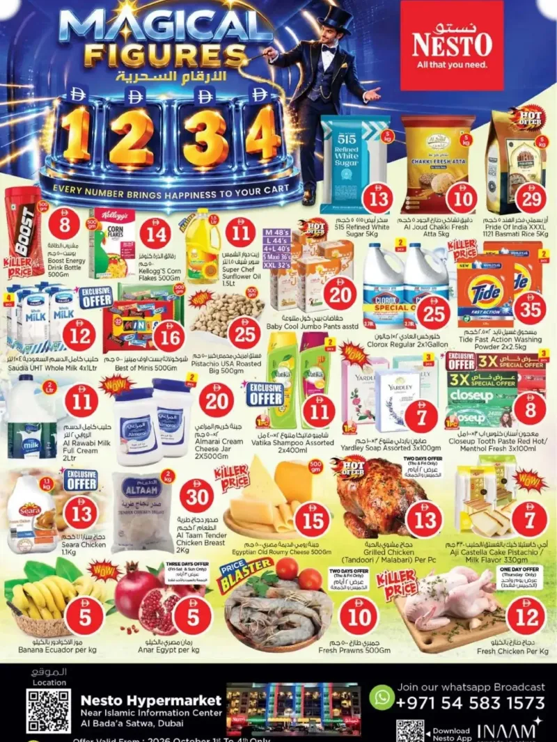 Nesto weekly ad Oct 2 – Oct 5, 2026 – page 1