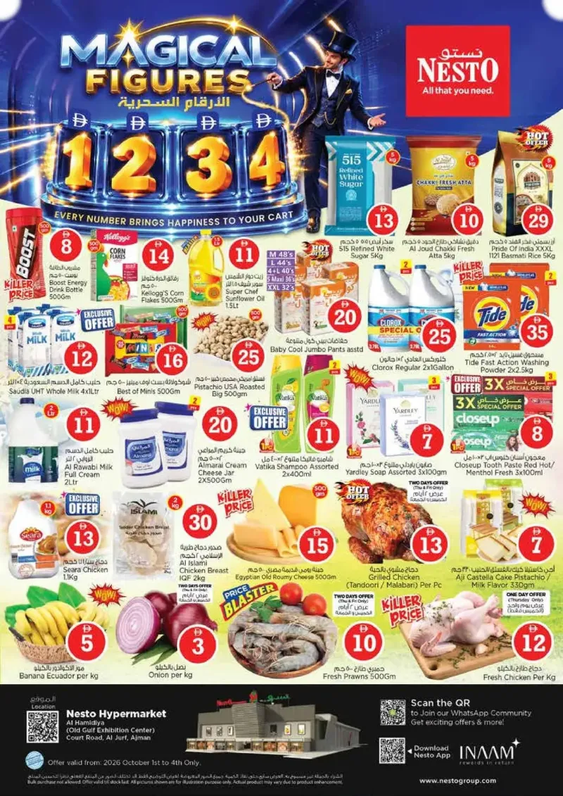 Nesto weekly ad Oct 2 – Oct 5, 2026 – page 1
