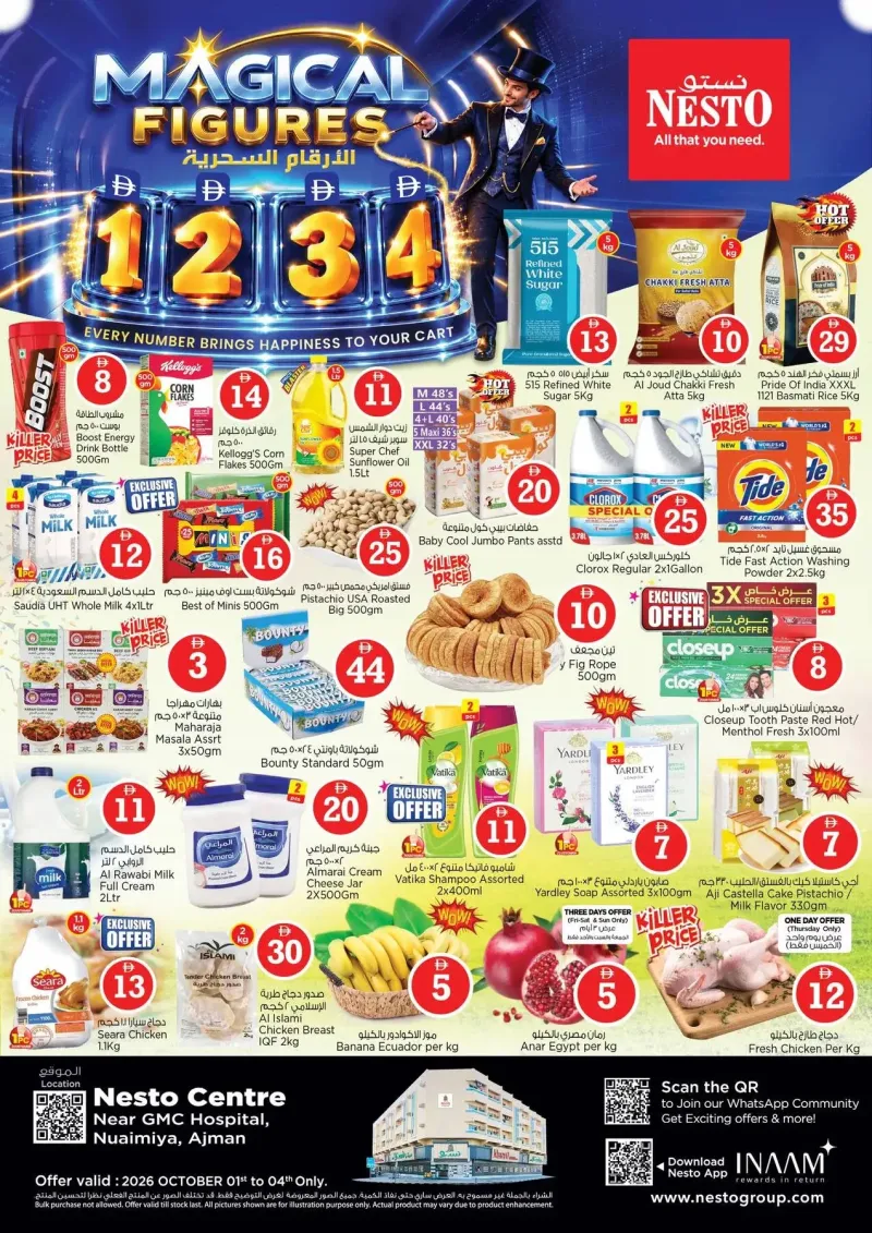 Nesto weekly ad Oct 2 – Oct 5, 2026 – page 1