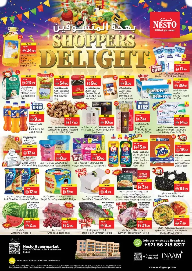 Nesto weekly ad Oct 5 – Oct 8, 2026 – page 1