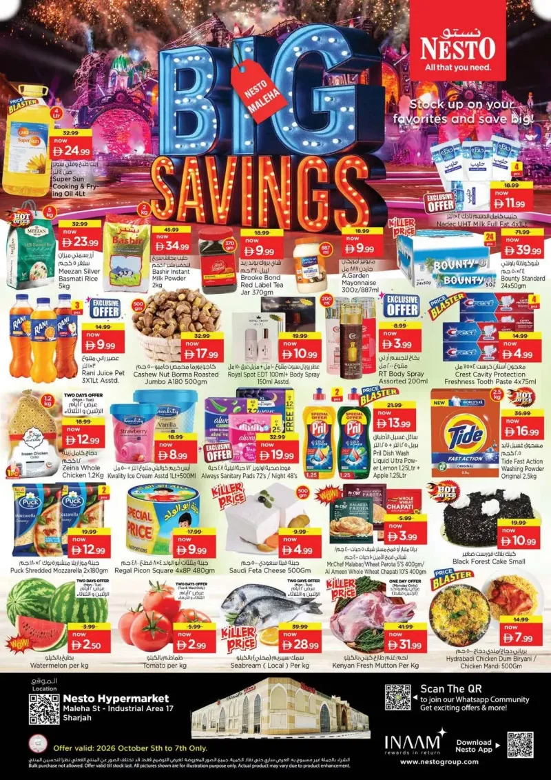 Nesto weekly ad Oct 5 – Oct 8, 2026 – page 1