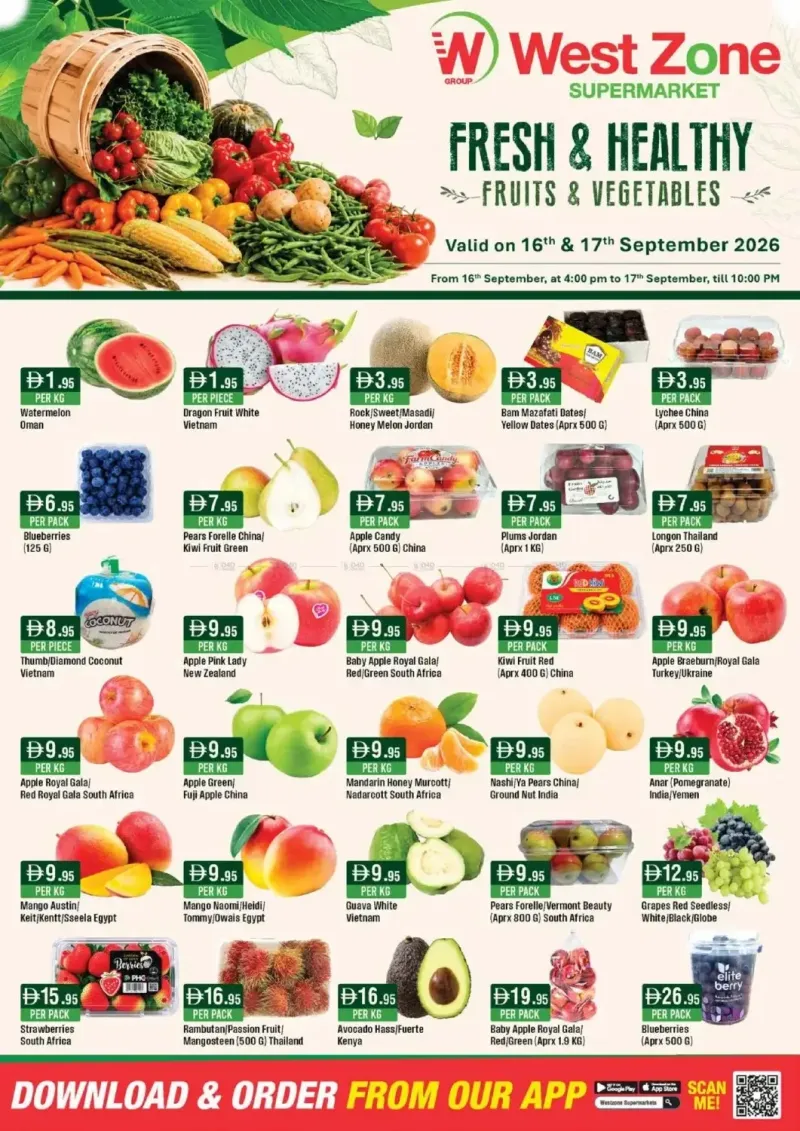West Zone weekly ad Sep 16 – Sep 18, 2026 – page 1