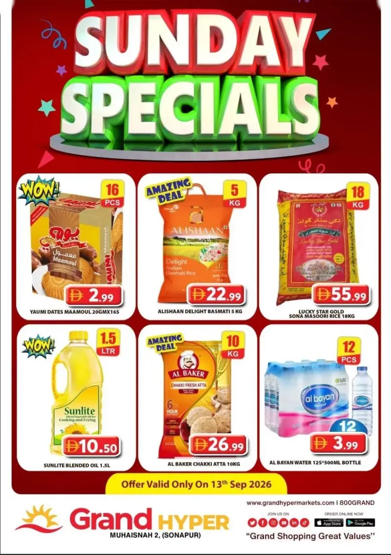 Grand Hypermarket weekly ad Sep 13 – Sep 14, 2026 – page 1